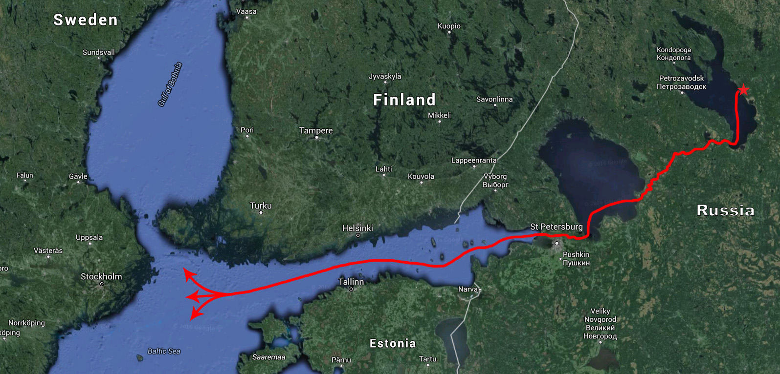 What Does It Take to Move Pulpwood from Western Russia to Scandinavia by Water?