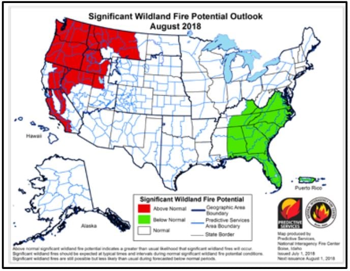 2018 Wildfire Season Update for the Western US