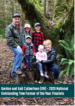 Gordon and Gail Culbertson, 2020 National Outstanding Tree Farmer of the Year Finalists