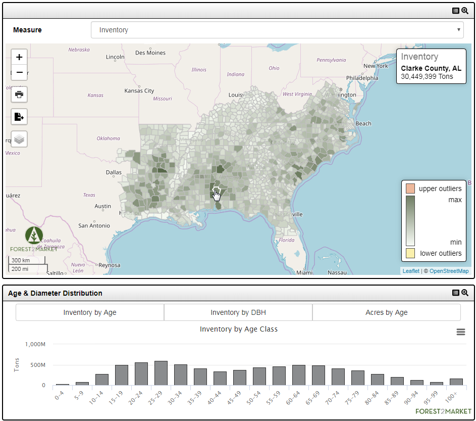 Forest2Market Product Spotlight: Timber Supply Analysis 360